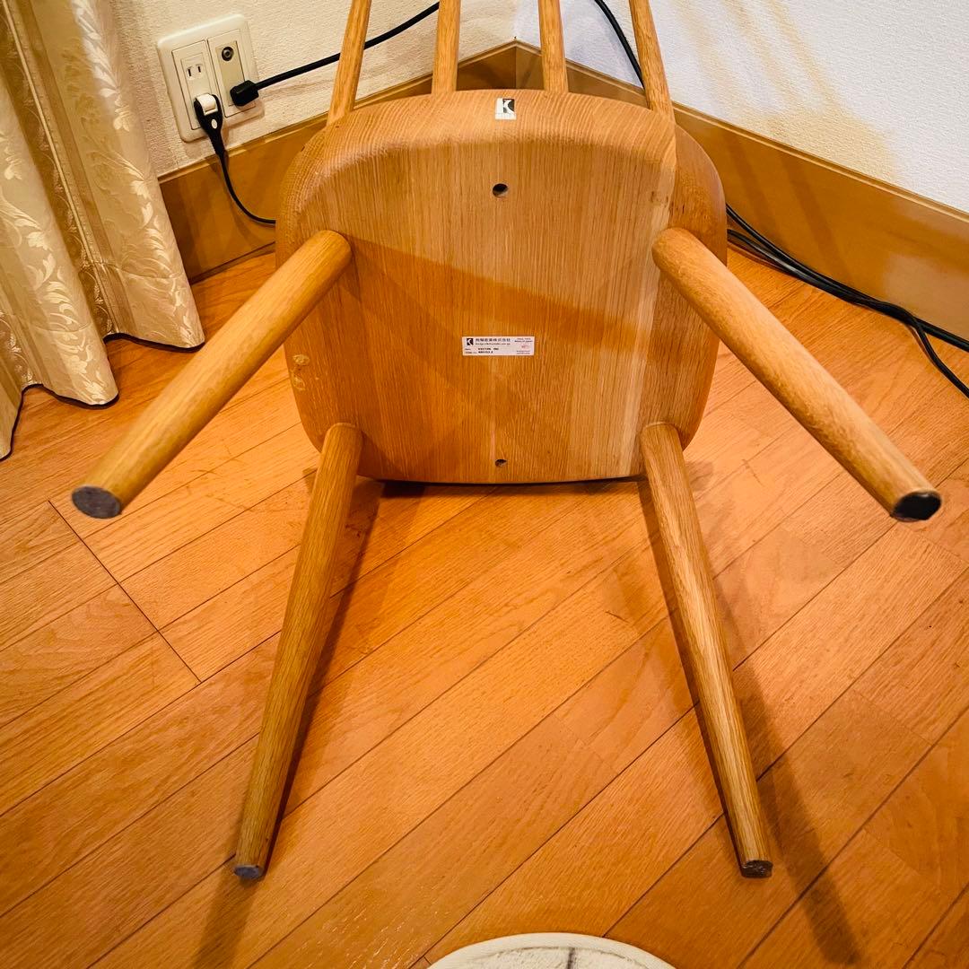 希少・良品】飛騨産業 ダイニングチェア TUGUMI 2脚セット