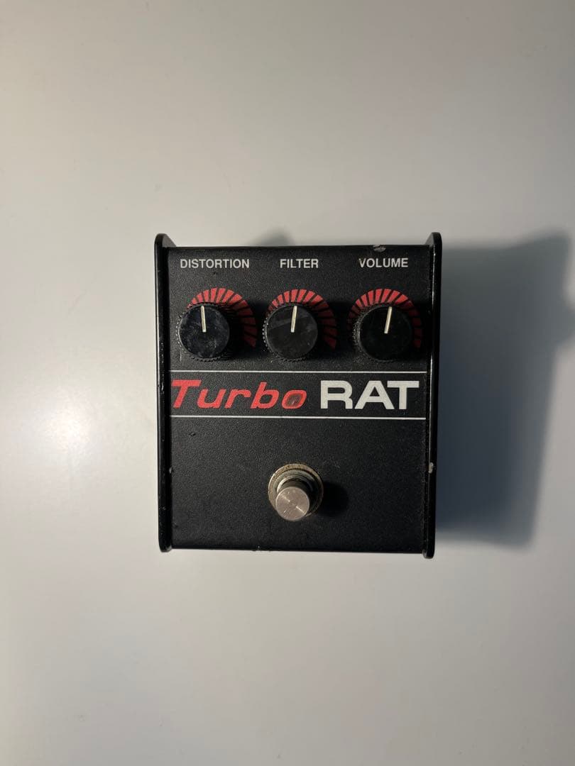 ギター PROCO Turbo RAT Main Stay! ProCo Turbo RAT Overdrive, Distortion Guitar Pedal