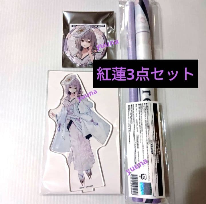 勝利の女神NIKKE ニケ 春探しの旅 紅蓮 アクスタ 缶バッジ セット 渋谷