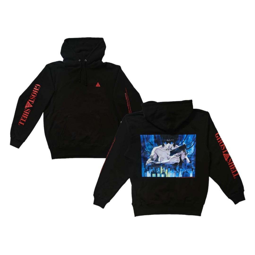攻殻機動隊展 GHOST IN THE SHELL パーカー フーディ XXL 攻殻機動隊展〜Ghost and the Shell〜【公式】 | ⁡ ◤◢◤ 『攻殻機動