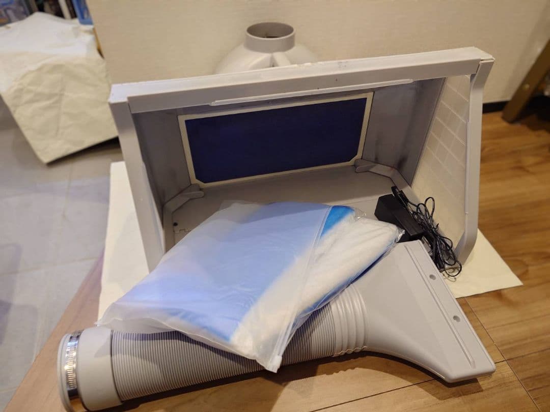 【mokosu】塗装ブース HS-E550 2基ファン スプレー LED Amazon | Anesty DuoFan 塗装ブース コンパクトサイズ スプレーブース