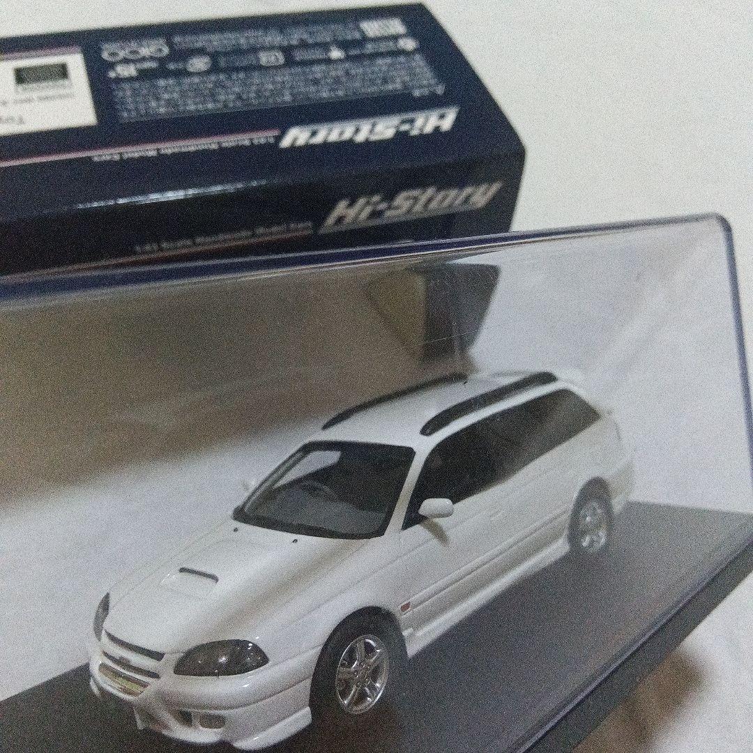 ハイストーリー 1/43 トヨタ カルディナ ハイストーリー 1/43 トヨタ カルディナ GT-FOUR (2002) シルバー