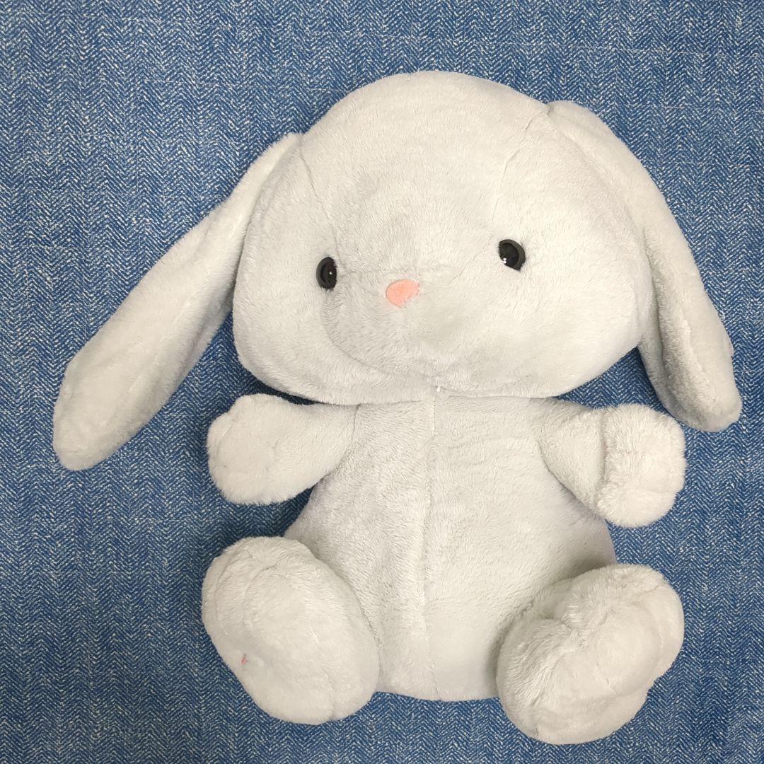 アミューズメント うさぎおおきなぬいぐるみ(グレー) - メルカリ