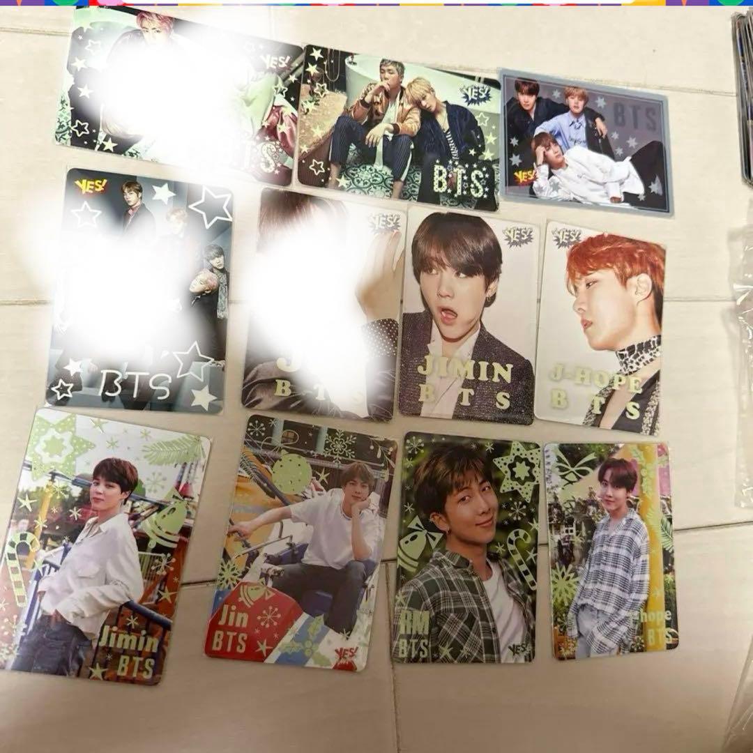 BTS 香港公式Yesカード 夜光 BTS ot7