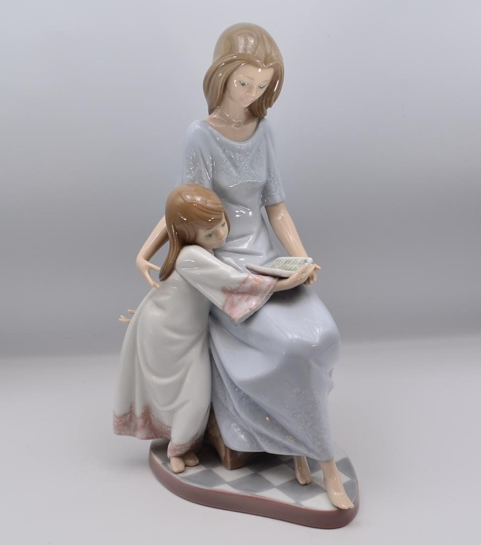 お休み前のおとぎ話　＃5457　No.2　★リヤドロ　スペイン　ポーセリン　絶版 Amazon.co.jp: LLADRO おやすみ前のご本No.5457 スペイン陶磁器 少女