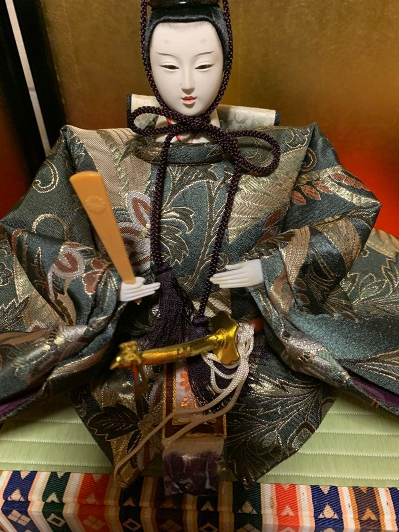 雛人形 秀月 二段飾り 親王他 みみ①/2 - メルカリ