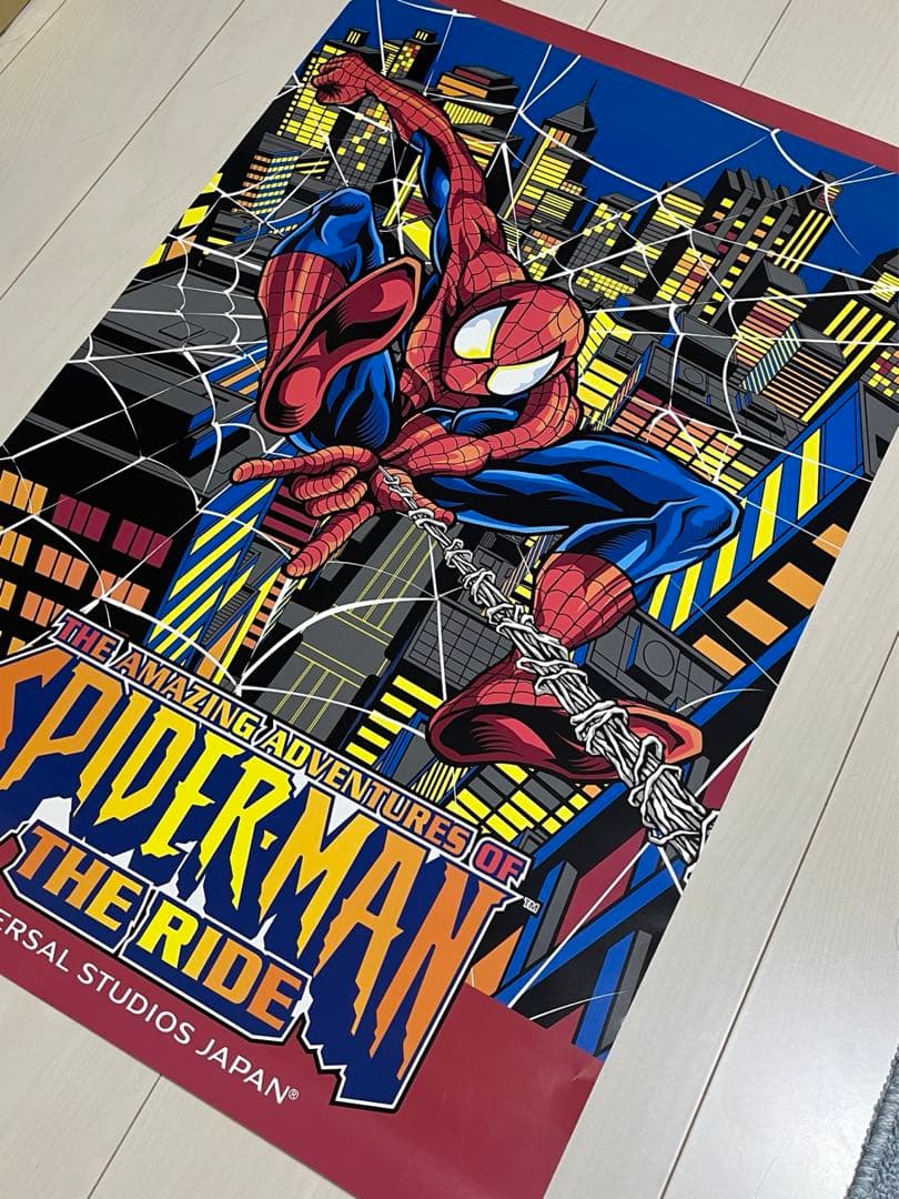 ユニバーサルスタジオジャパン USJ限定 スパイダーマン ポスター