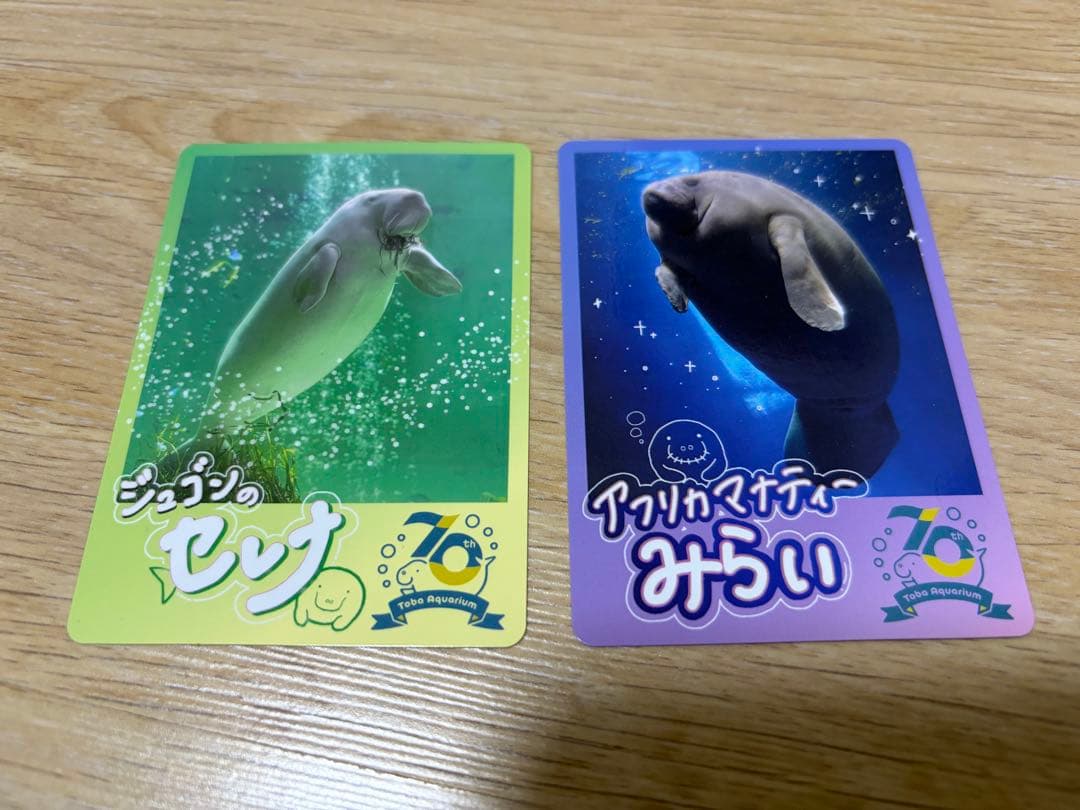 鳥羽水族館 コレクションカード とばすい コレカ トレカ