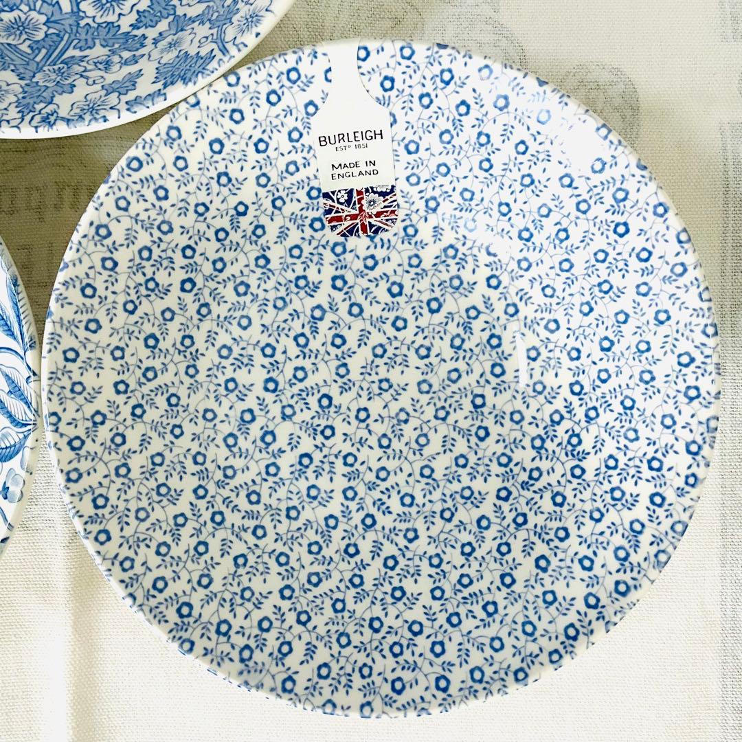 最終☆Burleigh バーレイ☆ブルーシリーズ シリアルボウル 3柄セット