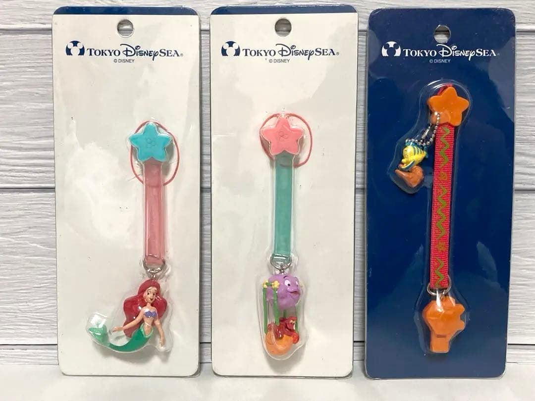 リトルマーメイド アリエル ストラップ ディズニー めじるしアクセサリー