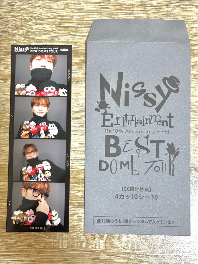 Nissy 4カッ10シー10 EC限定特典 - メルカリ