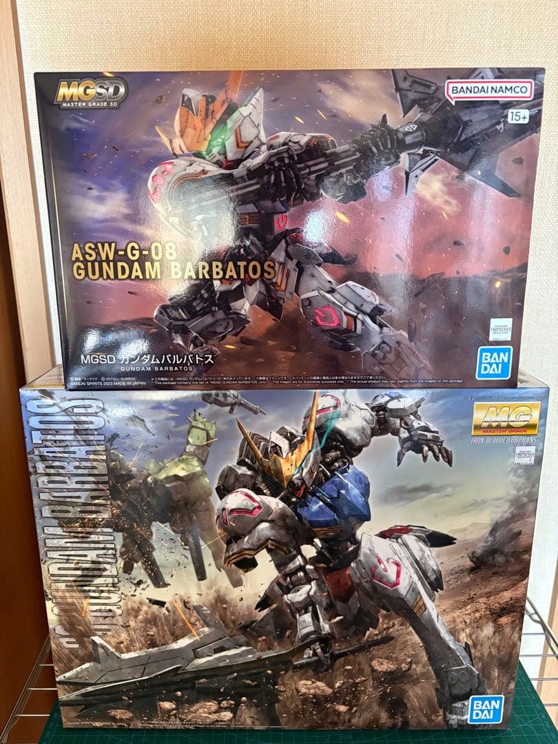 MGバルバトス MGSDバルバトス　HGバルバトス セット MGSD ガンダムバルバトス│株式会社BANDAI SPIRITS（バンダイスピリッツ）