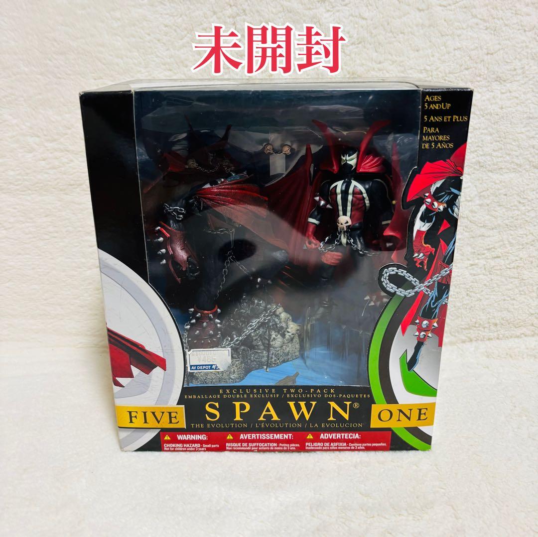 SPAWN THE EVOLUTION スポーンV 2000 I 1994 スポーン - Todd Mcfarlane 1St Ever フィギュア With Comic 1994 Mip