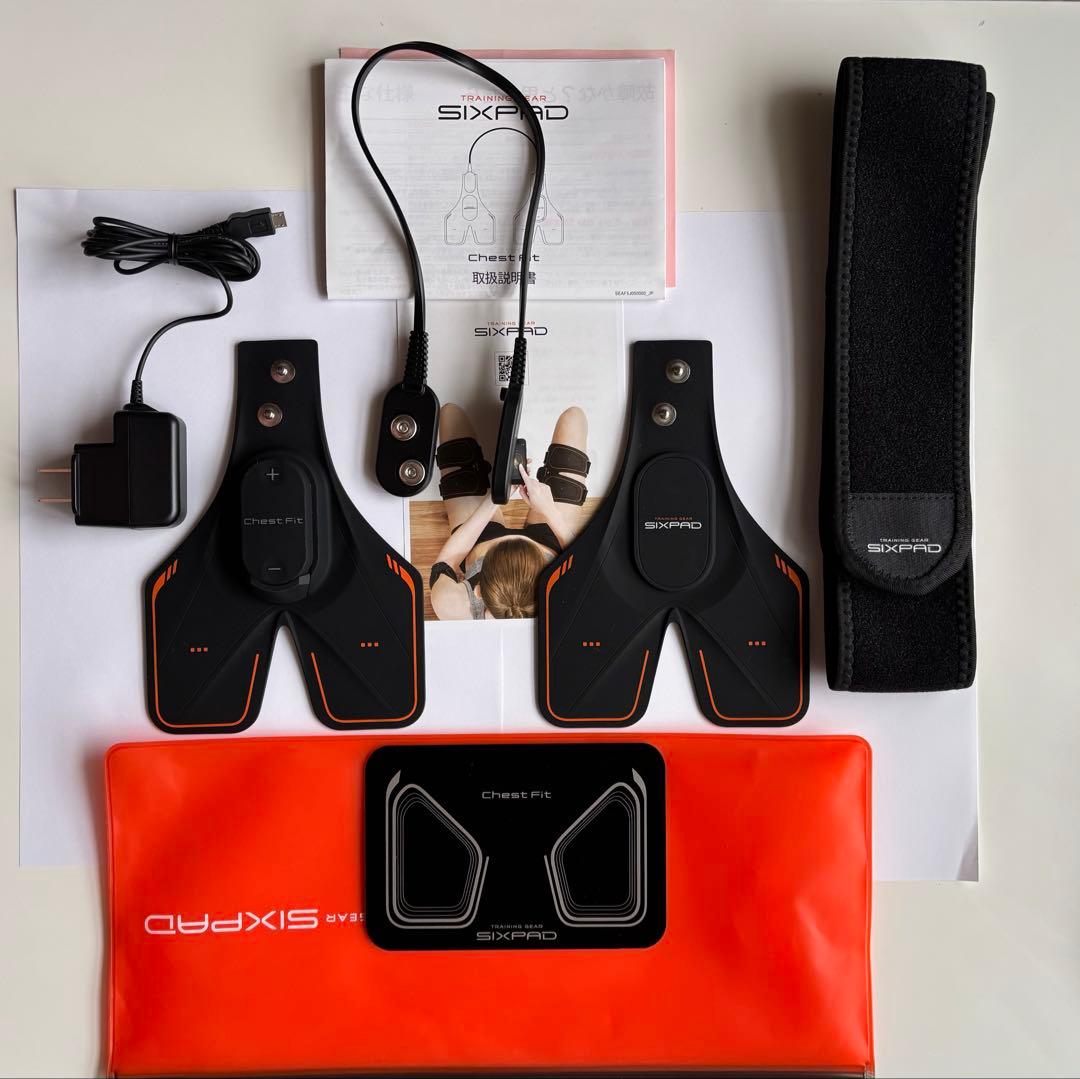 SIXPAD ChestFitシックスパッド チェストフィットEMSトレーニング SIXPAD、見た目に変化の出やすい