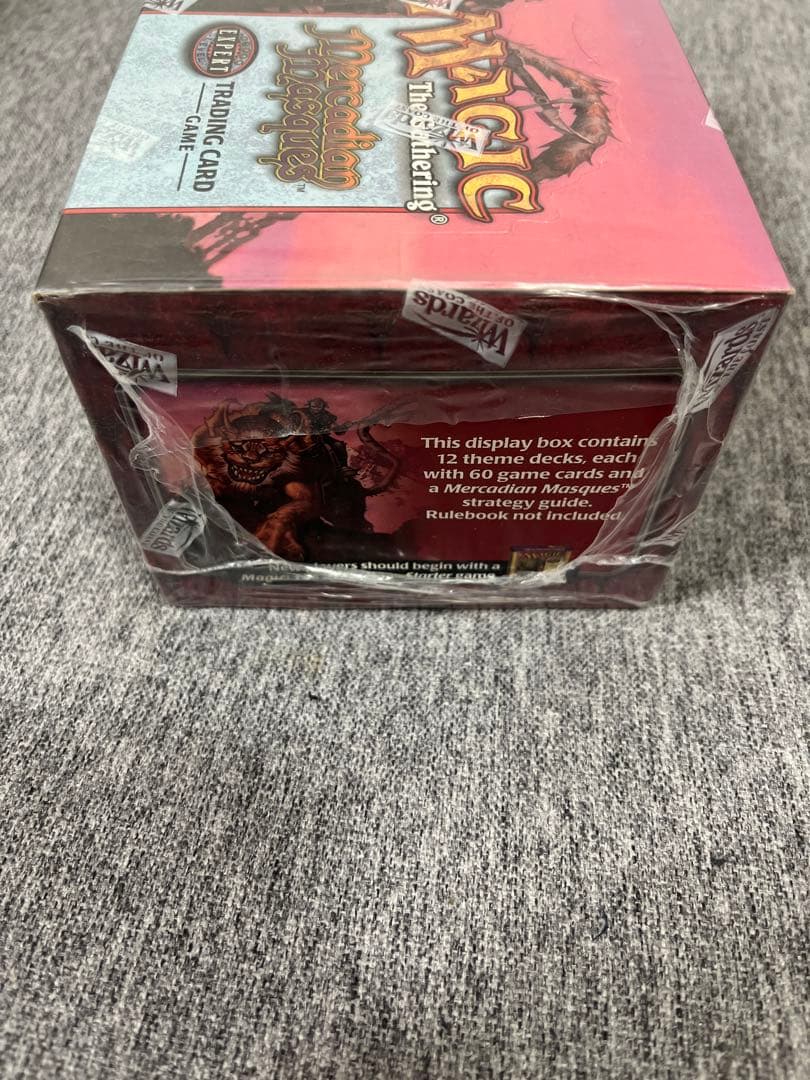 MTG未開封BOXメルカディアンマスクスMercadianMasques廃盤絶版 - メルカリ
