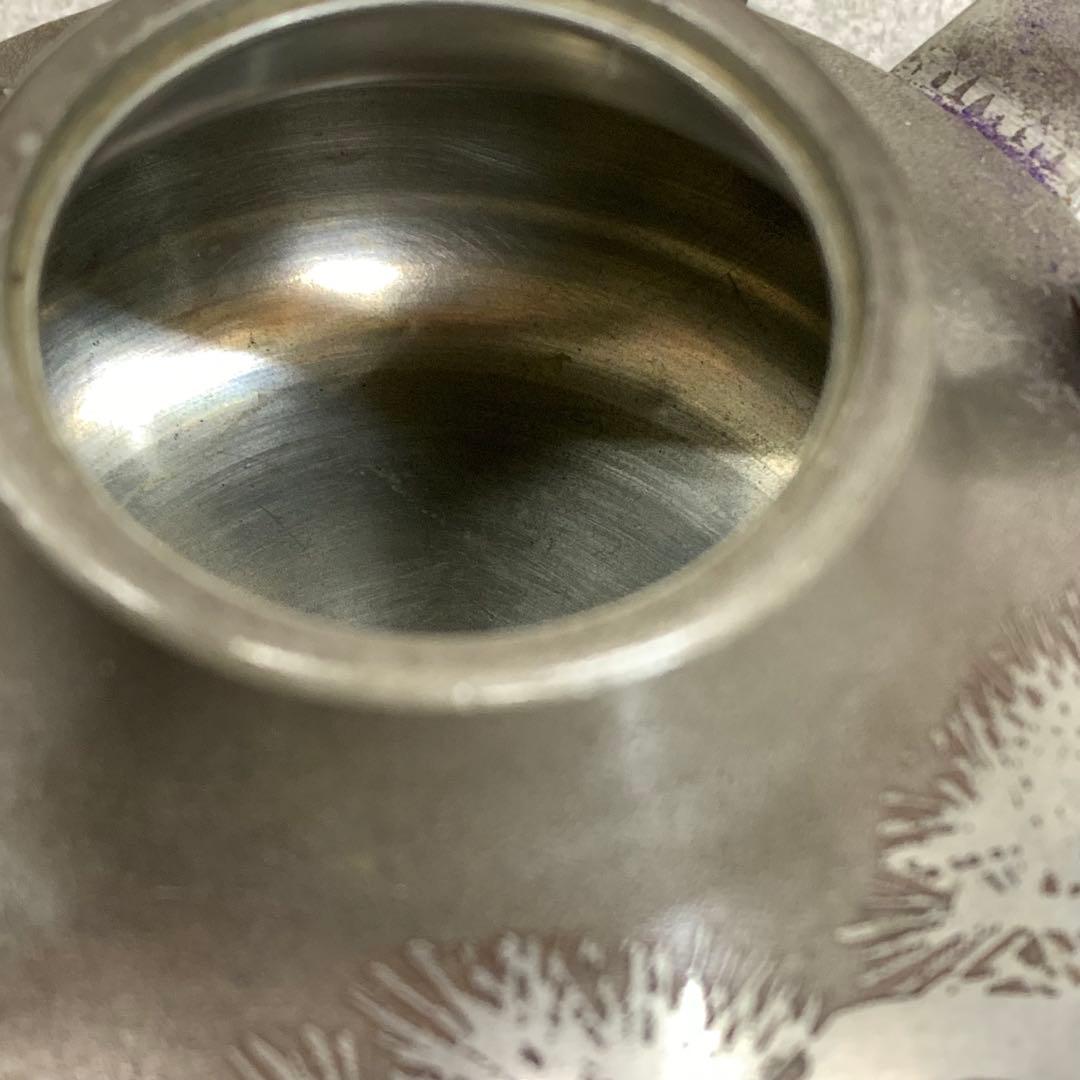 銚子 間村自造 秋月屋 松竹梅 木箱 錫製 酒器 水注