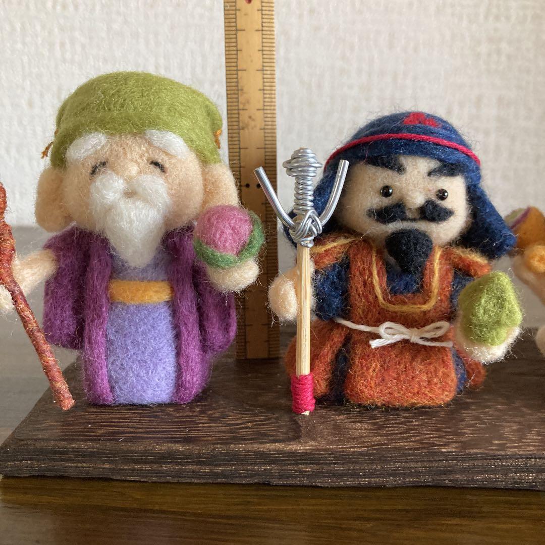 羊毛フェルト 七福神 小さいサイズ - メルカリ