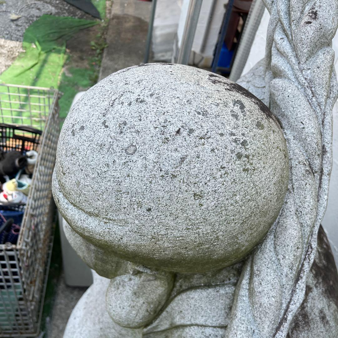 関西圏配送可】七福神 布袋尊 石像 600kg〜850kg - メルカリ