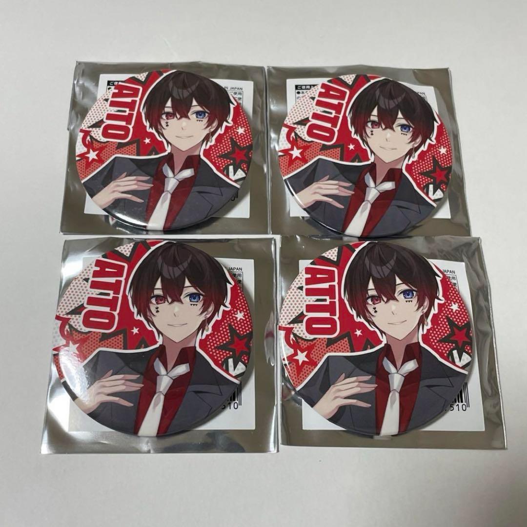 AMPTAK あっとくん 1st 缶バッジ 等身 9個セット