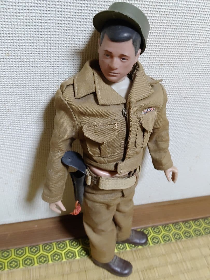 GIジョーの1960年代のフィギュア GIジョー人形 1964 HASBRO ビンテージ 当時物 G I ジョーフィギュア 1