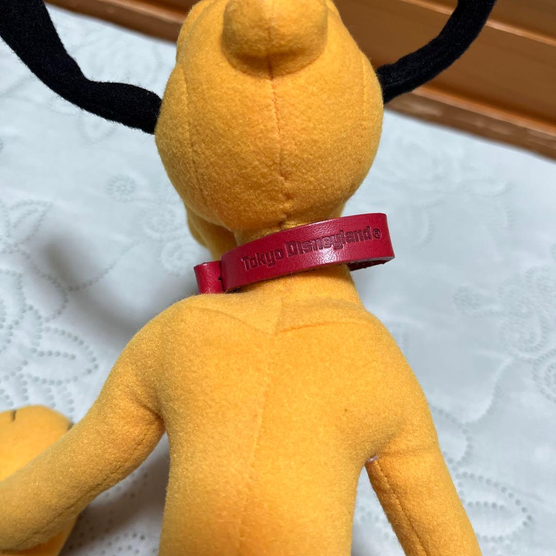 プルートぬいぐるみ(東京ディズニーランド初期)ポージング プルート
