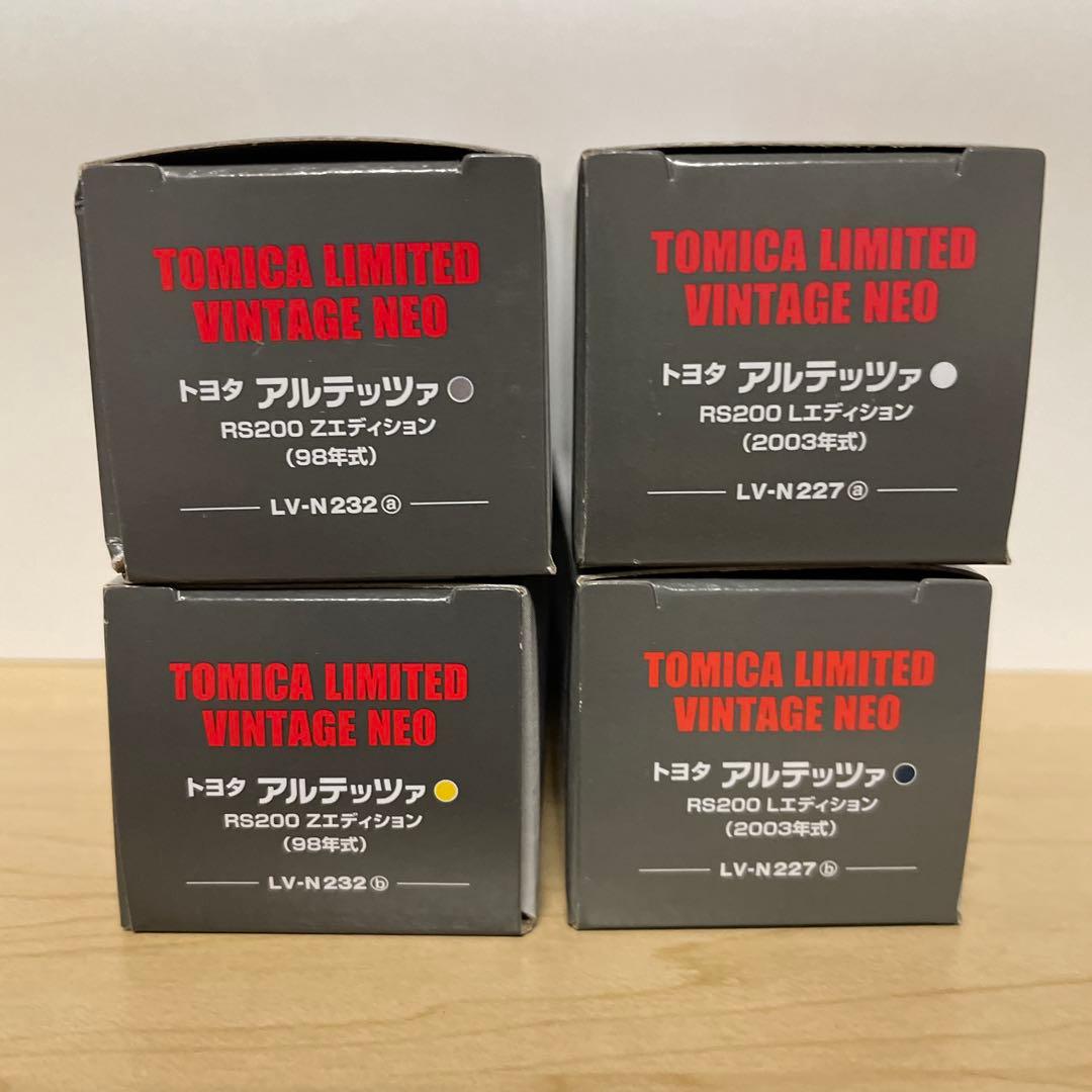 新品未開封】トヨタ アルテッツァ RS200 4台セット - メルカリ