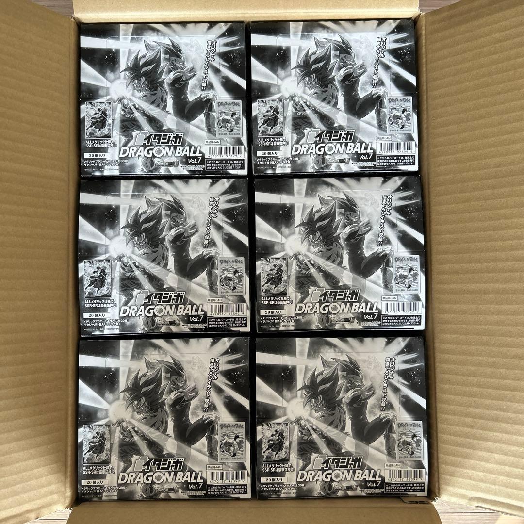 イタジャガ ドラゴンボール vol.7　1カートン　12BOX入り 楽天市場】【BOX】バンダイ イタジャガ ドラゴンボール vol.7 20個入