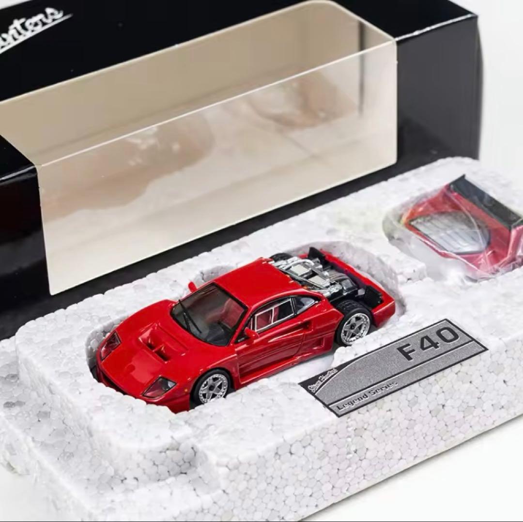 フェラーリ F40 Stance Hunters 1/64 ミニカー Stance Hunters Ferrari F40 LM 1:64 Diecast | LOT57 Supplies