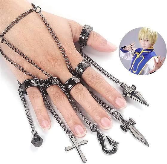クラピカ 鎖 チェーン コスチューム コスプレ アクセサリー 制約 誓約