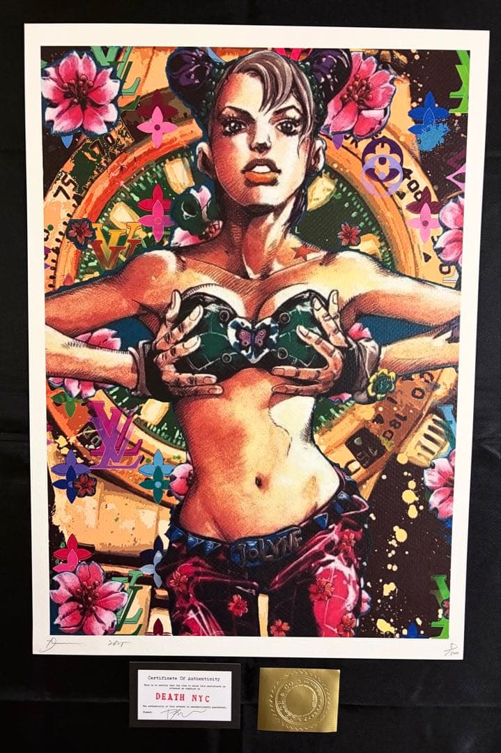 世界限定100枚 DEATH NYC アート ポスター jo08 Yahoo!オークション - 世界限定100枚 DEATH NYC アートポスター A02 BA