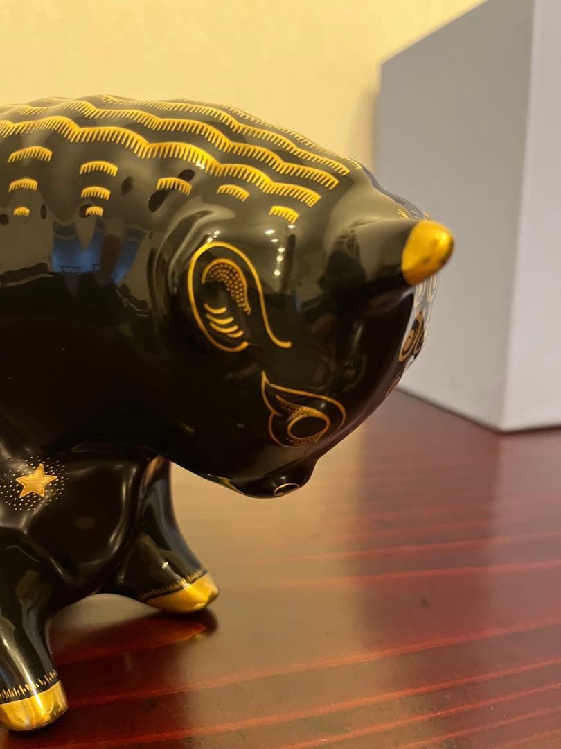 希少箱付き美品】ウェッジウッド 星座牛 アーノルドマチン 2000年限定