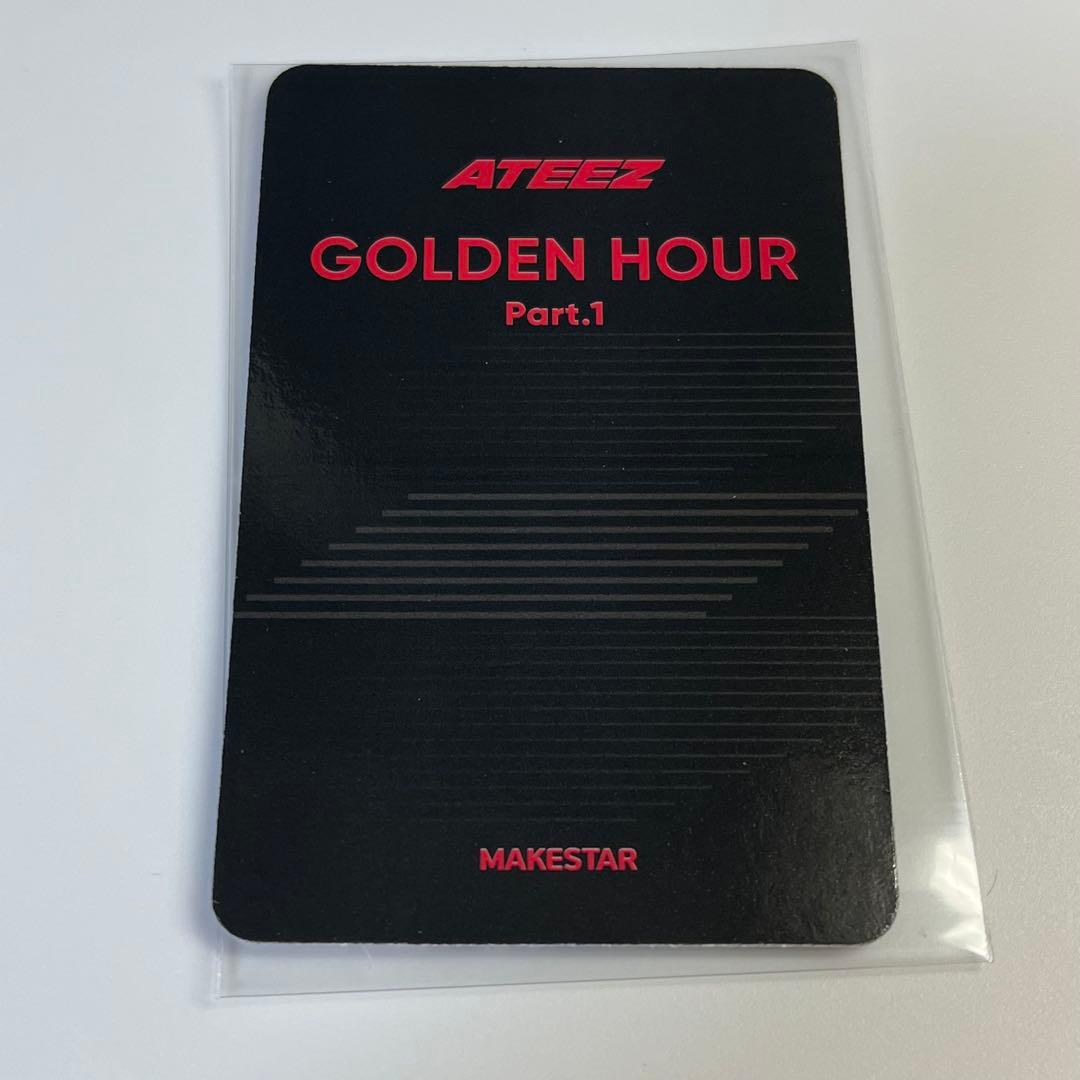 ateez GOLDEN HOUR MAKESTAR トレカ ラキドロ ウヨン - メルカリ