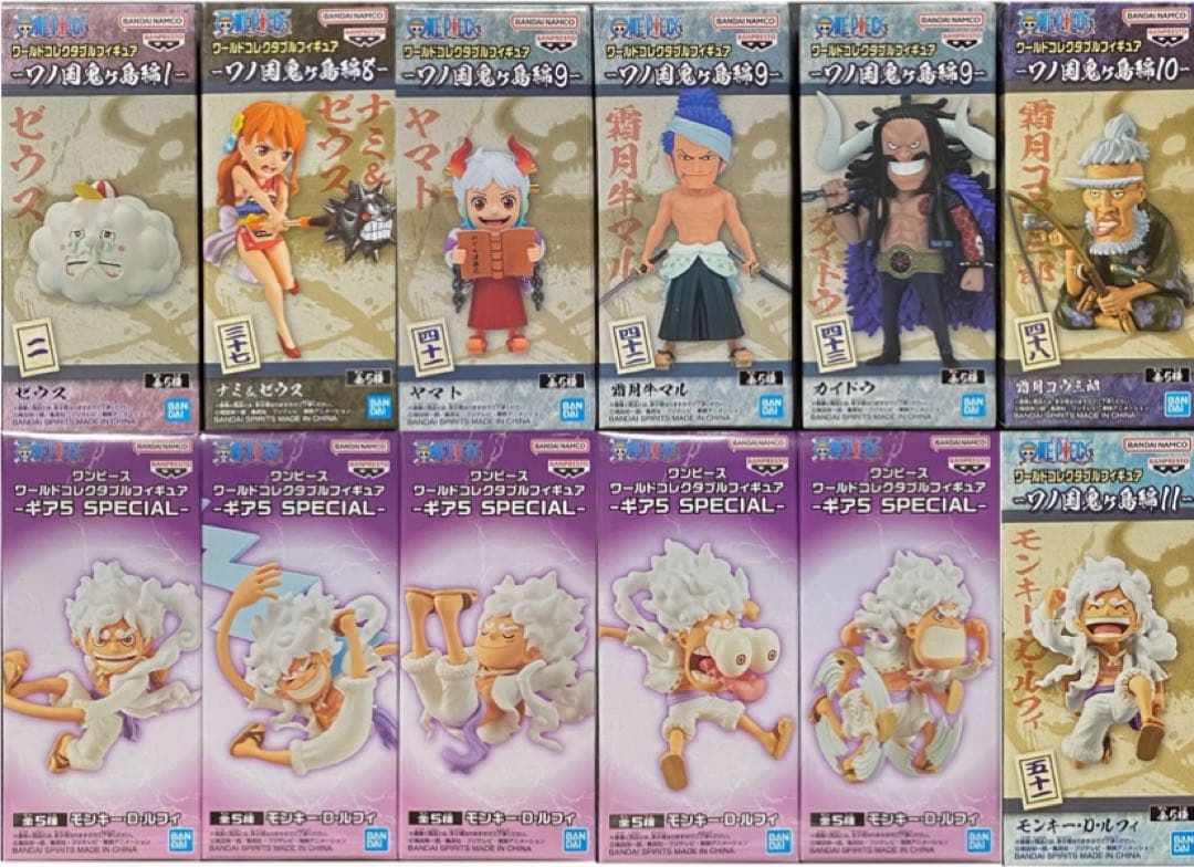 ワンピース ワーコレ ギア5スペシャル ニカ ルフィ ワノ国鬼ヶ島編