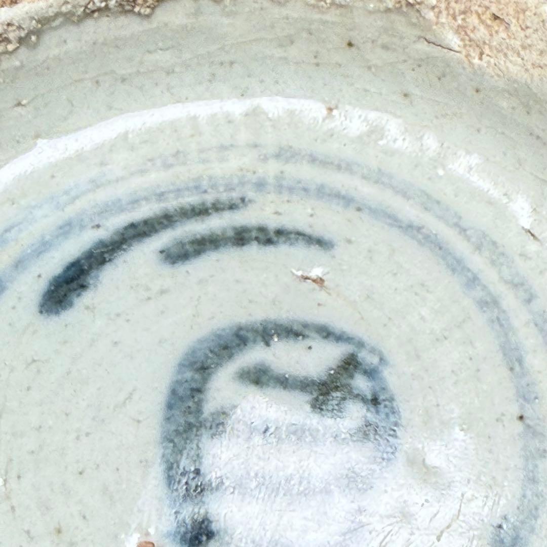 中国美術 青花唐草茶碗 中鉢 明 清 官窯 景徳鎮 古美術 蒐集家旧蔵品