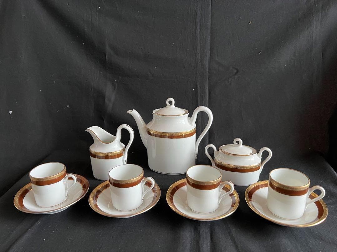 リチャードジノリ　パレルモブラウン　コーヒーセット ジノリ1735／リチャード ジノリ（GINORI 1735／Richard Ginori