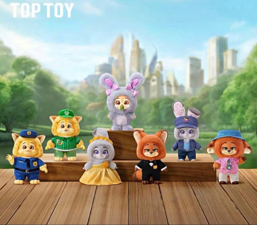 【24時間以内発送】新作TOPTOY Zootopia ぬいぐるみ BOX 予約販売｜10月下旬～11月中旬 お届け予定】TOPTOY x ディズニー