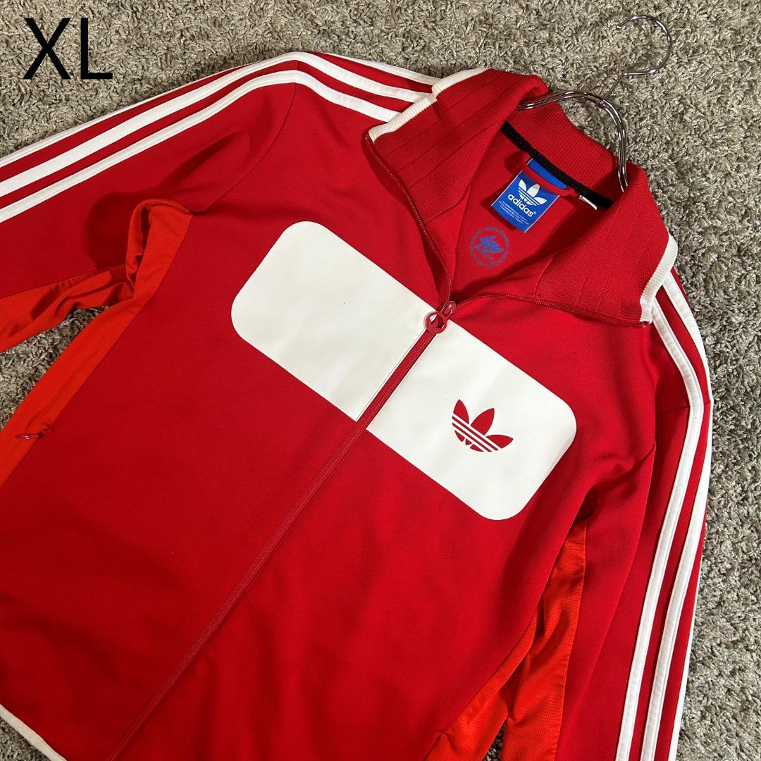 激レア】あのちゃん着用 adidas ジャージ トレフォイル 赤白 XL - メルカリ