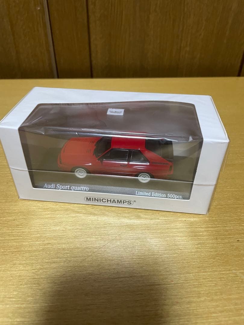 ミニカー MINICHAMPS Audi Sport quattro 1984 1/43 Amazon.co.jp: Minicar 1/43 Minichamps Audi Sport Quattro 1984 Red