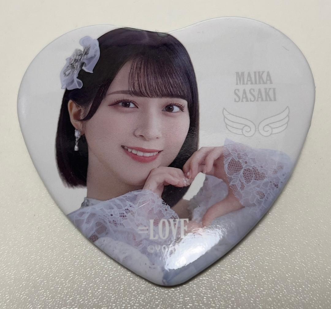 イコラブ 佐々木舞香 魔法少女 ハート缶バッジ =LOVE - メルカリ