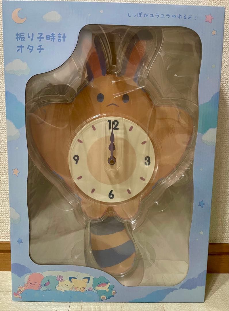 新品未開封】振り子時計 オタチ ポケモン おまけ付き - メルカリ