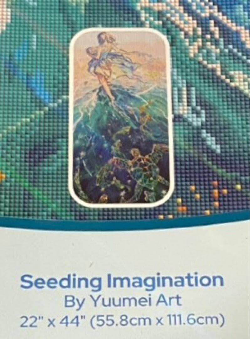 ダイヤモンドアートクラブ Seeding Imagination ダイヤモンドアート💎 @diamondpainting.yui.mizuno レジンとニス