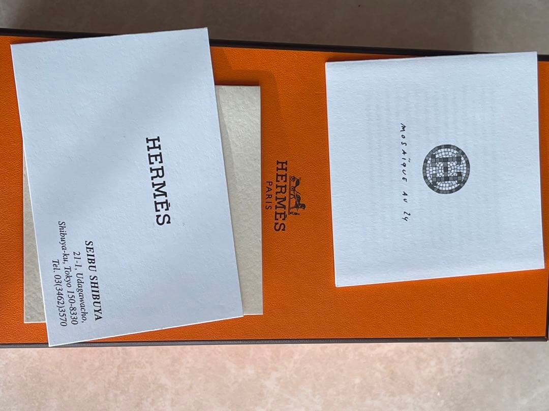 HERMES エルメス シュガーポット 〈モザイク 24〉 プラチナ PM - メルカリ