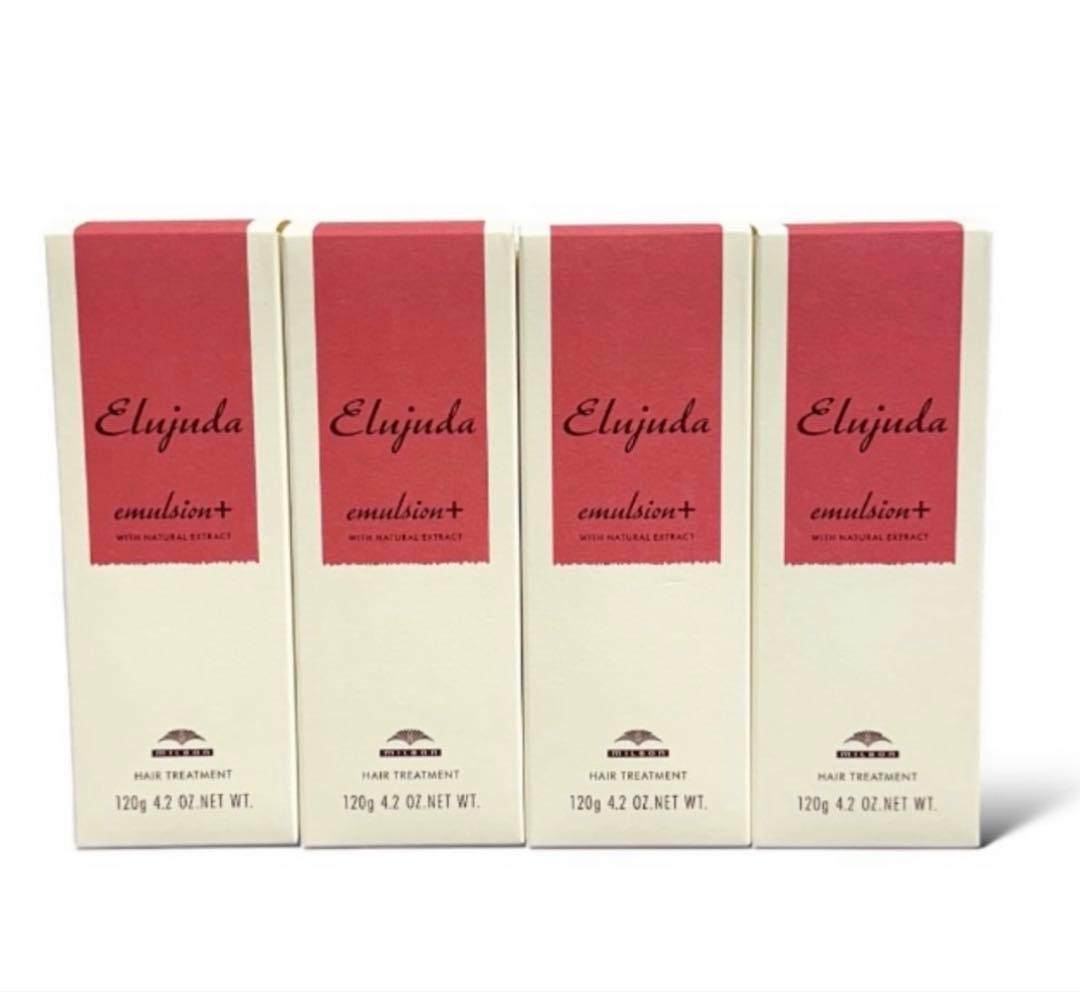 エルジューダ エマルジョン＋120g 4本 MILBON（ミルボン） ディーセス エルジューダ エマルジョン+ 120g