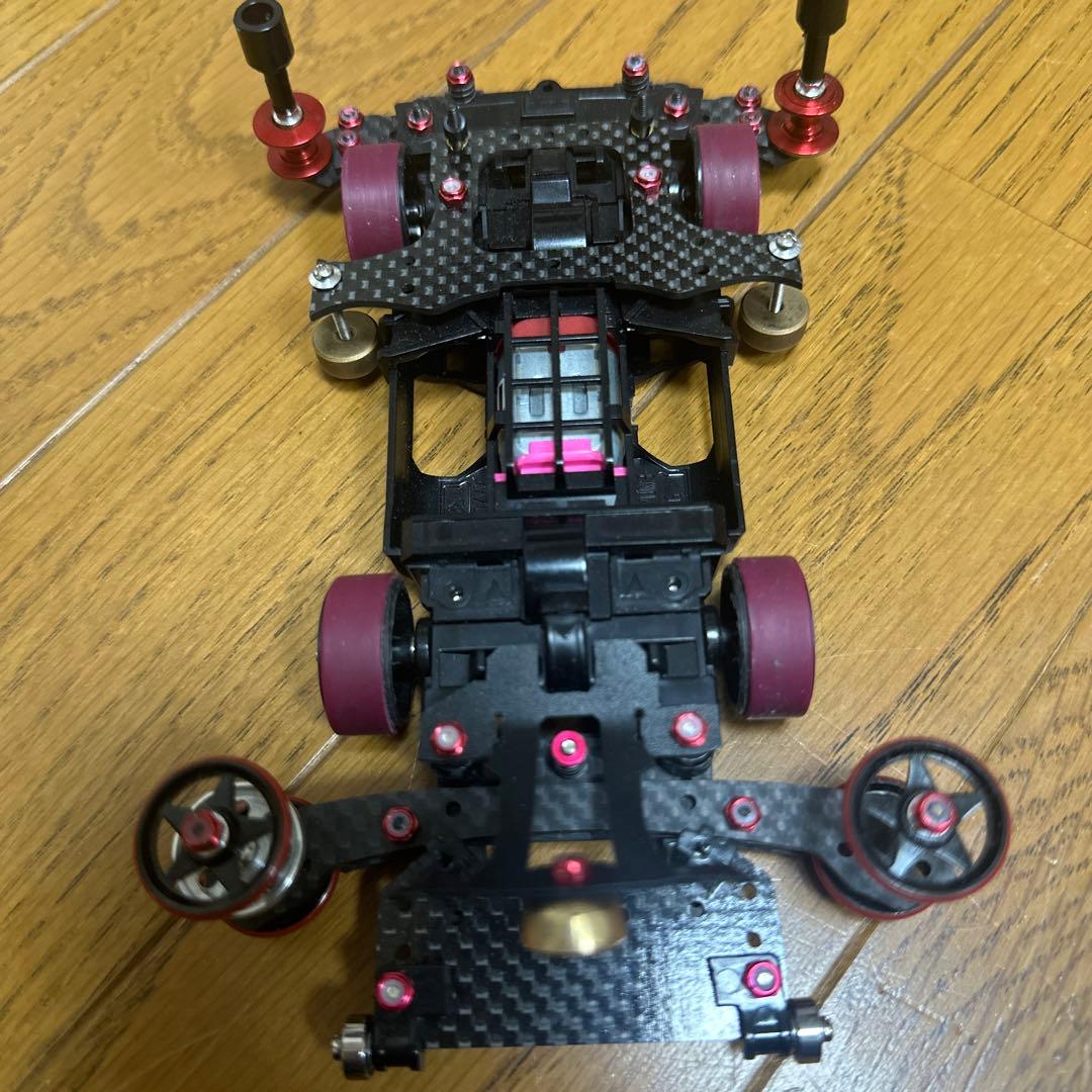 ミニ四駆 msフレキ加工済み フロントatバンパー リヤアンカースキッド