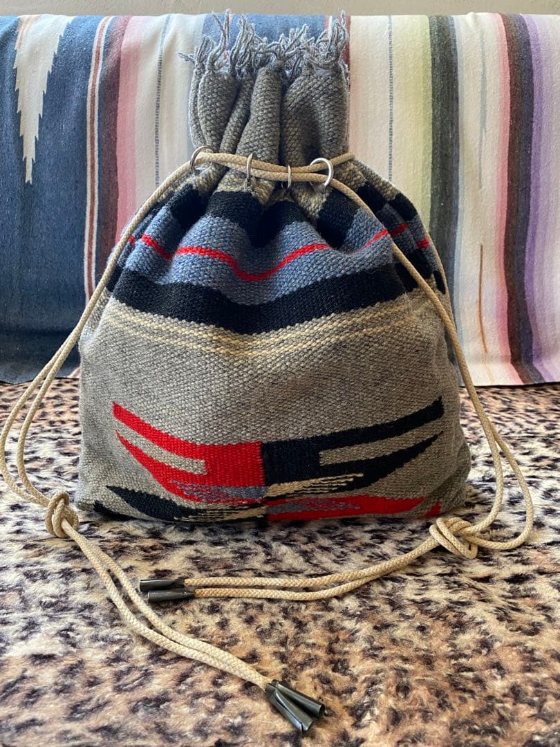 チマヨパース　巾着　chimayo ビンテージ　1940s ナバホ チマヨパース 巾着 chimayo ビンテージ 1940s ナバホ チマヨパース