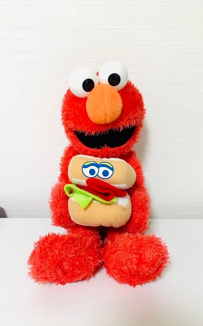 オムロン　エルモ　ぬいぐるみ　非売品　レア SESAME STREET MARKET｜ぬいぐるみS エルモ | Rakuten Fashion(楽天