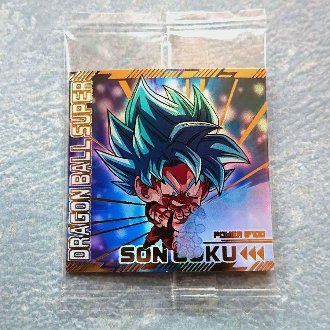 ドラゴンボール シールウエハース 孫悟空 超サイヤ人ゴッド超サイヤ人