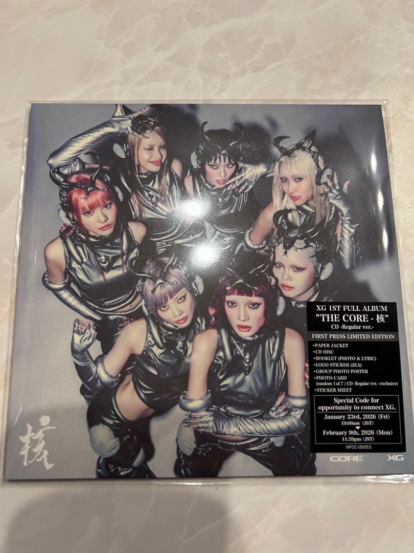 XG 1stフルアルバム THE CORE 核REGULAR CDのみ - メルカリ