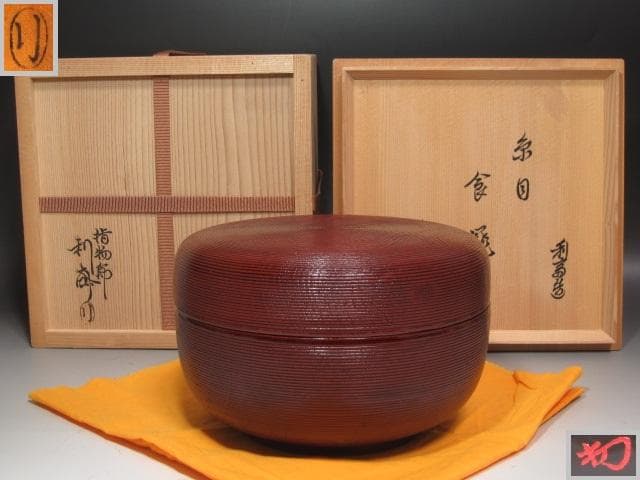 ★　駒沢利斎　糸目喰籠　裏千家　十四代　淡々斎の花押がございます★x370 ☆ 駒沢利斎 糸目喰籠 裏千家 十四代 淡々斎の花押がございます☆x370