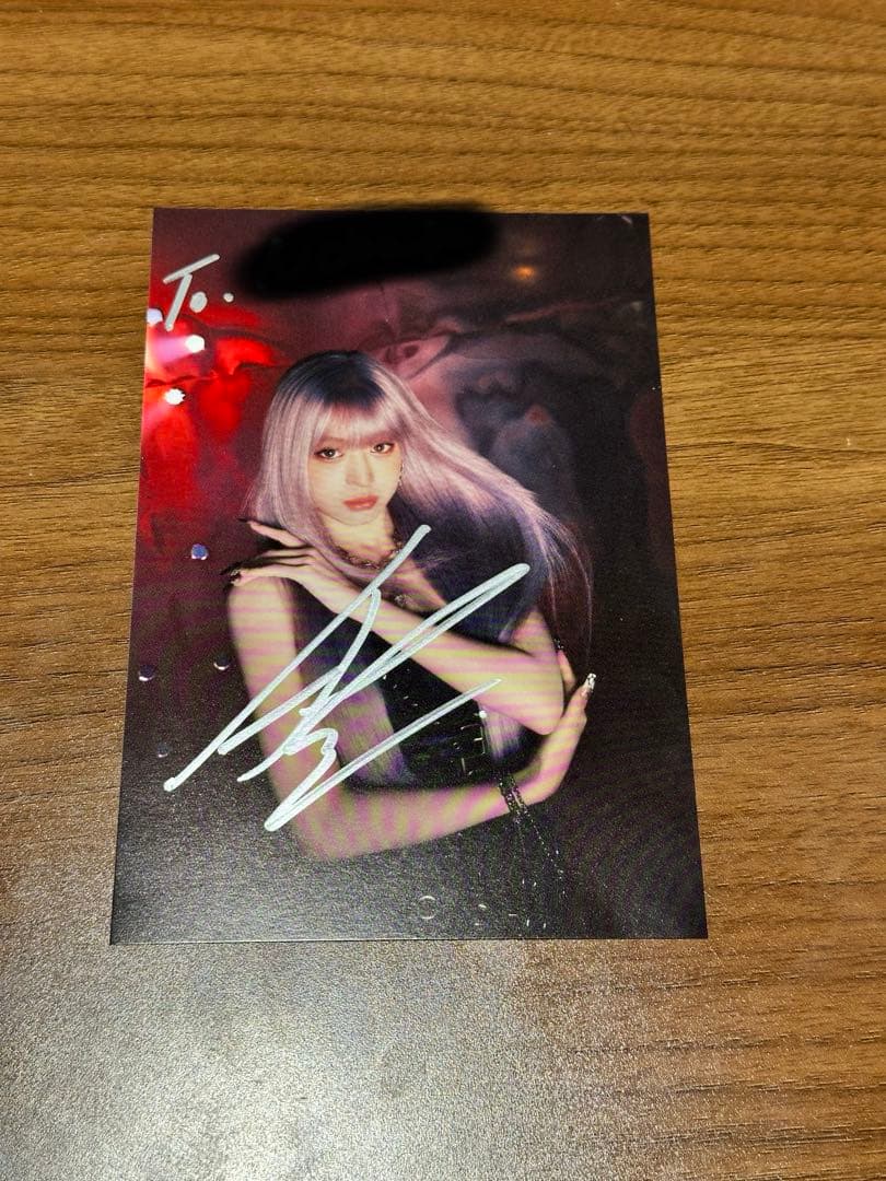 AHYEON サイン入りポストカード BABYMONSTER BABYMONSTER Autographed Photo All Members Hand Signed PHOTO K-POP